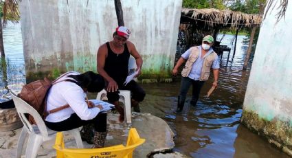 Reporta Bienestar más de 100 mil viviendas censadas por inundación