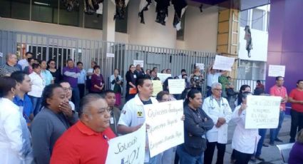Paran labores trabajadores de Servicios de Salud en Morelos