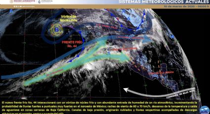 Pronostican lluvias fuertes en el noroeste de México