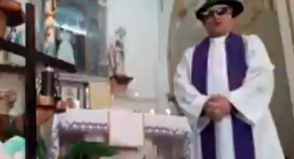 En transmisión en vivo, sacerdote activa filtros de Facebook