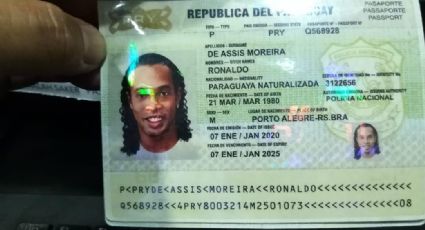 Ordenan arrestar a Ronaldinho por entrar con pasaporte falso en Paraguay