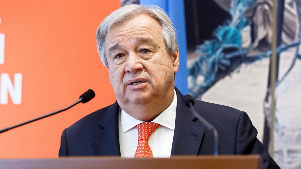 António Guterres, secretario general de la ONU