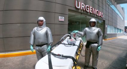 Mexicanos crean traje inflable para personal médico que atiende Covid-19