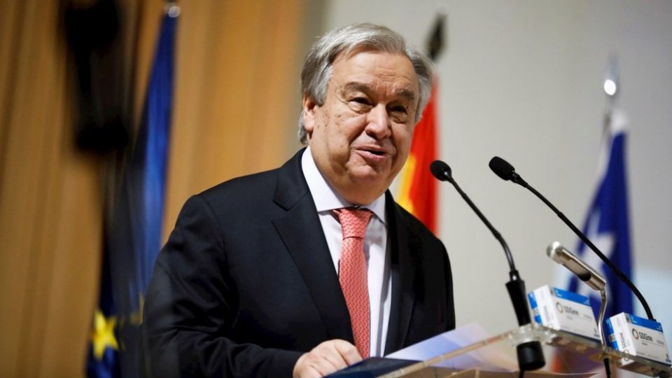 Secretario General de las Naciones Unidas, Antonio Guterres.