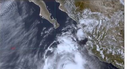 Centro del huracán Pamela se localiza al sur-sureste de Baja California Sur