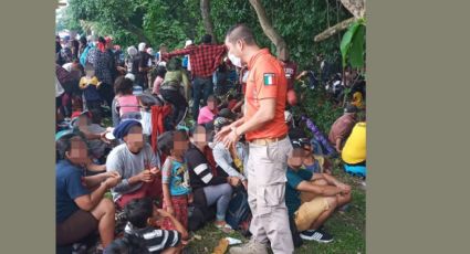 Agentes del INM piden a migrantes regresar 'voluntariamente' a Tapachula