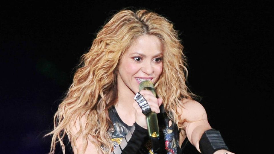 Shakira, cantante colombiana.