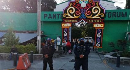 Despliegue policial mantiene orden en panteones de CDMX y EDOMEX