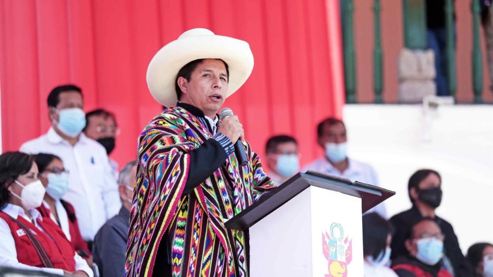 Pedro Castillo, presidente de Perú, disolvió el Congreso peruano.