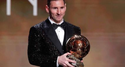 Critican decisión de France Football de darle el balón de oro 2021 a Messi