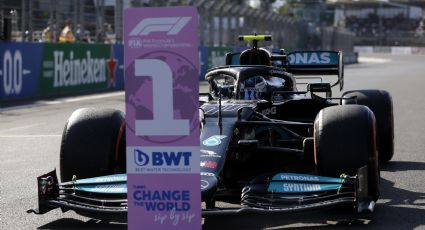 Hamilton reconoce a Valtteri por ganar la pole position