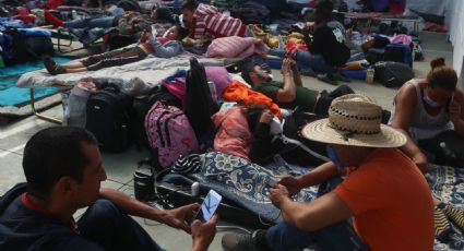 Migrantes en México viajan en condiciones inhumanas