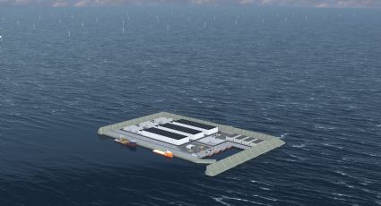 La isla artificial de energía pionera en el mundo