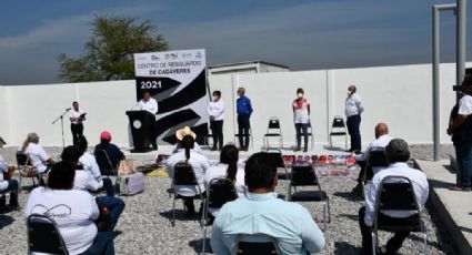 Inauguran centro de resguardo de cadáveres en Tamaulipas