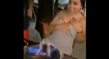 Con bebida, queman meseros rostro de turista en bar de Cancún