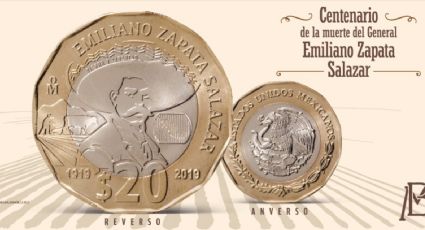 Banxico pone en circulación moneda conmemorativa de 20 pesos