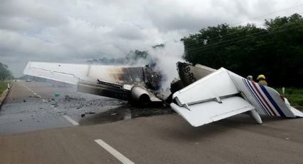 Mueren 6 personas en accidente aéreo en Monterrey