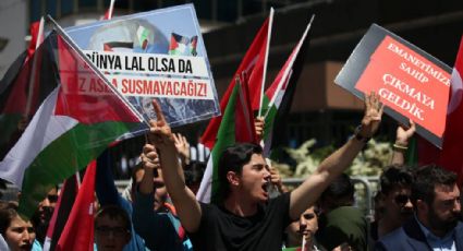 Protestan en Estambul contra la ocupación israelí de Jerusalén