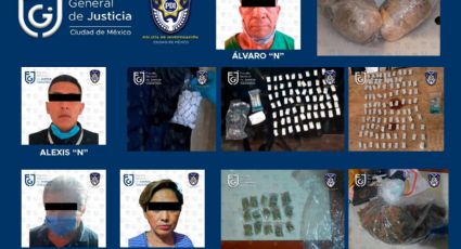 Catean inmuebles en A. Obregón y GAM; hay cuatro detenidos con droga