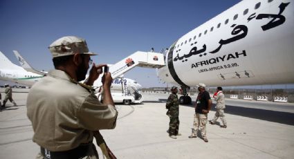 Avión presidencial regresa a Libia 10 años después
