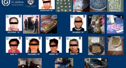 Inseguridad CDMX: Cateos en cuatro alcaldías arroja narcomenudistas detenidos, droga y autos asegurados
