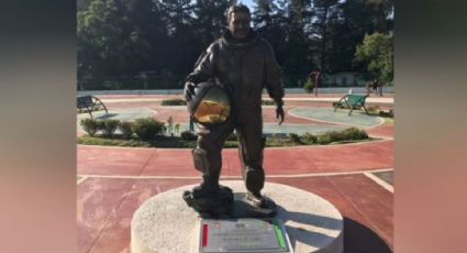 Estatua del astronauta José Hernández en el Edomex fue robada