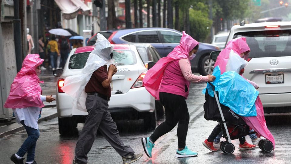 Persistirán las lluvias en varias partes de México.