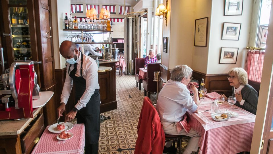 Empleado en un restaurante