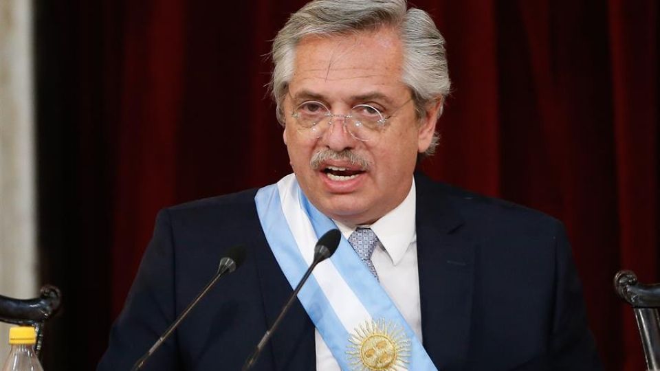 Alberto Fernández, presidente de Argentina