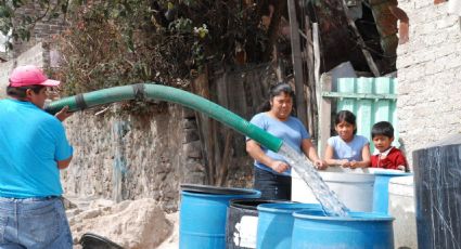 Derrame de lodo en planta potabilizadora Los Berros; Conagua lleva agua en pipas