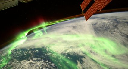 ¡Increíble! Astronauta captura fotos inéditas de una aurora en el espacio