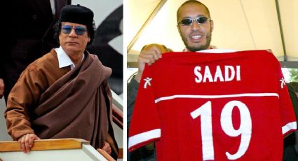 De hijo de dictador de Libia a futbolista en Italia: Al Saadi Gadafi