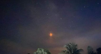 ¿Qué fue la luz roja en Oaxaca, bola de fuego o basura espacial?