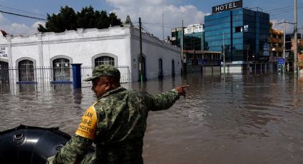 Evacuación en Ixmiquilpan por desborde del río Tula