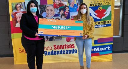 Recibe Fundación MVS Radio apoyo por parte de Clientes S-Mart de Nuevo Laredo