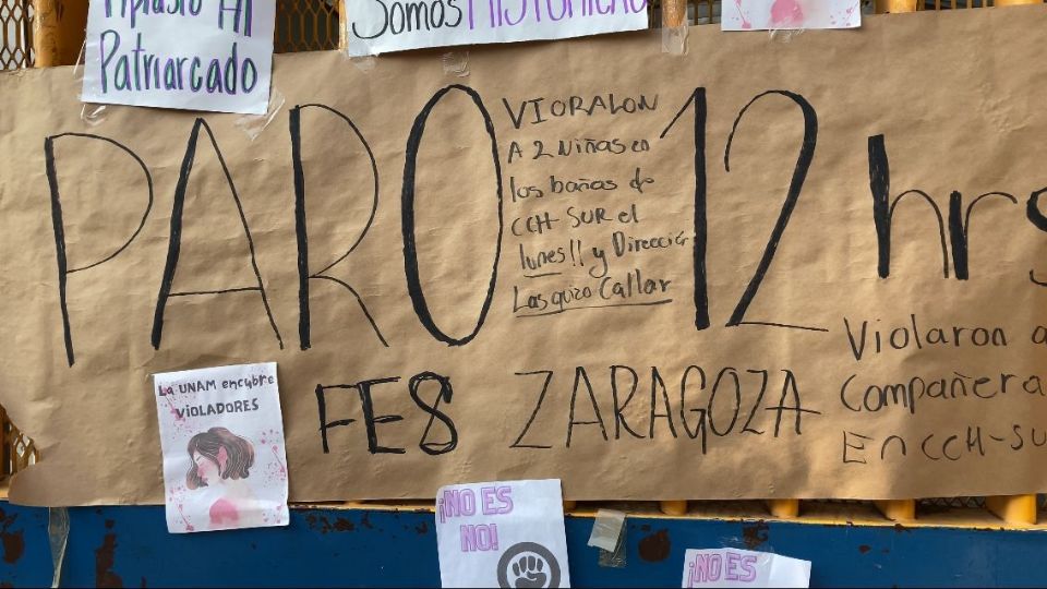 Paro de actividades por una presunta violación a una joven del CCH Sur