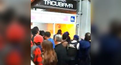 Riña en la Línea 9 del Metro: Esto fue lo que ocurrió en la estación Chabacano: VIDEO