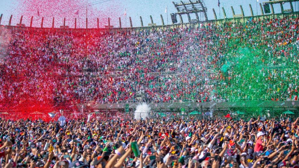 Tribunas del Gran Premio de México de la Fórmula 1