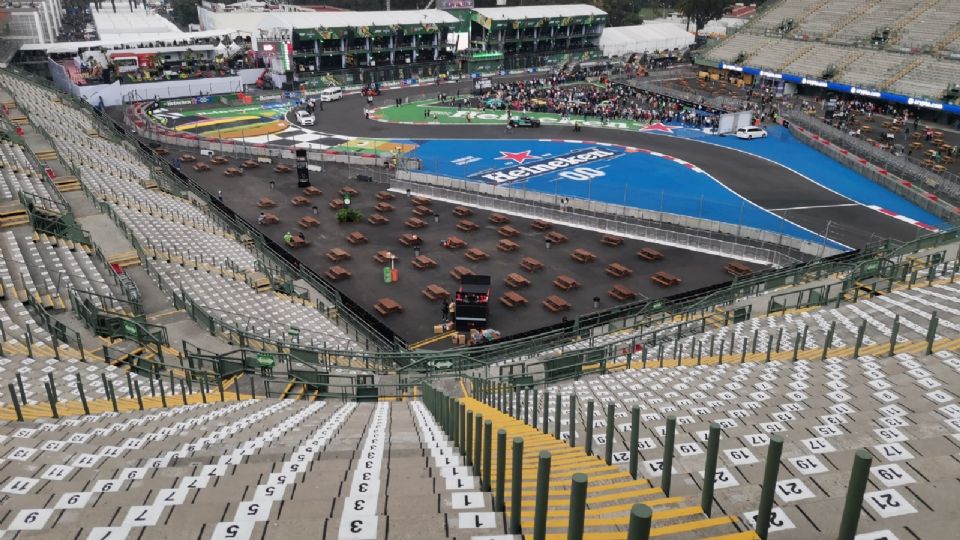 Recinto del Gran Premio de la Ciudad de México 2022 de la Fórmula 1.