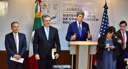 AMLO y John Kerry analizan plan energético en Sonora