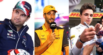 ‘¡Que ‘Checo’ Pérez gane!' Desean Daniel Ricciardo y Lando Norris en el GP de México: VIDEO
