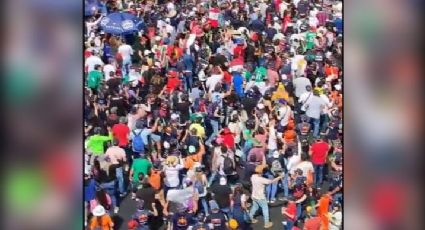 GP de México: ¡El ‘Payaso De Rodeo’ se hizo presente! así bailaron los aficionados: VIDEO