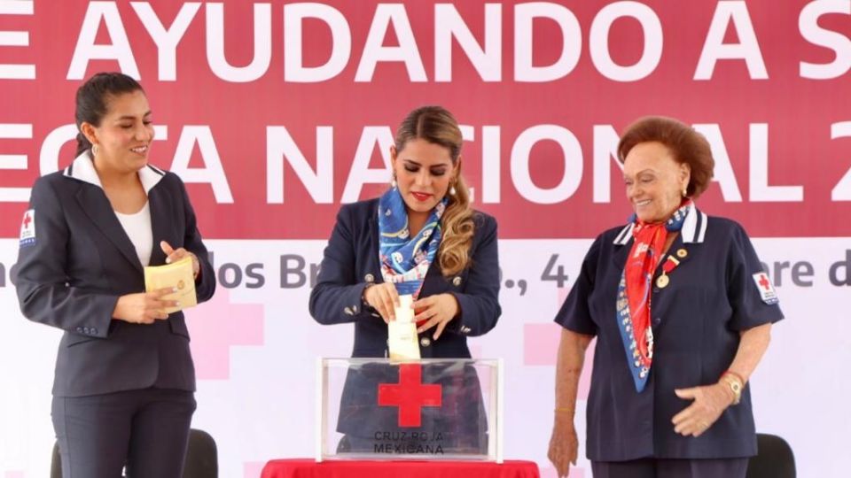 Arranca en Guerrero campaña de donación a la Cruz Roja.