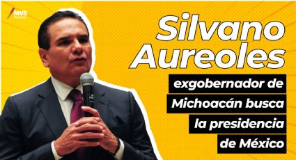 Silvano Aureoles, exgobernador de Michoacán busca la presidencia de México.