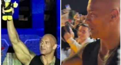 Dwayne Johnson visita México al ritmo del mariachi y con un Dr.Simi