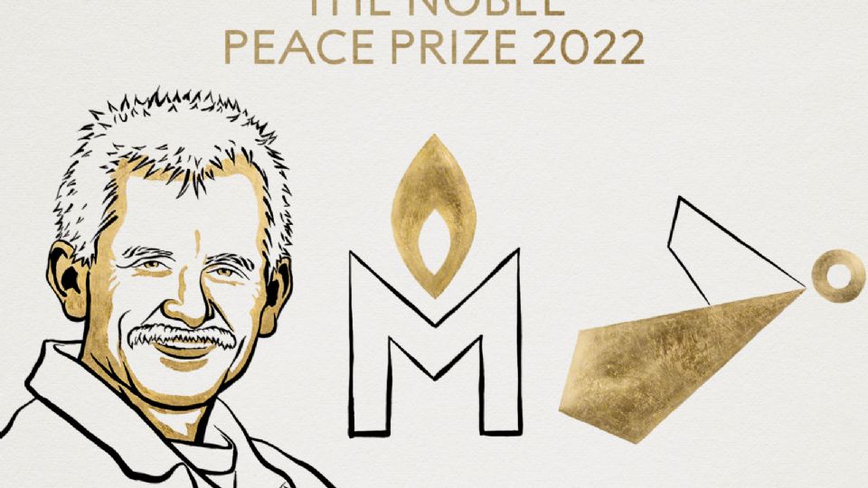 El bielorruso Ales Bialiatski ganador del Premio Nobel de la Paz