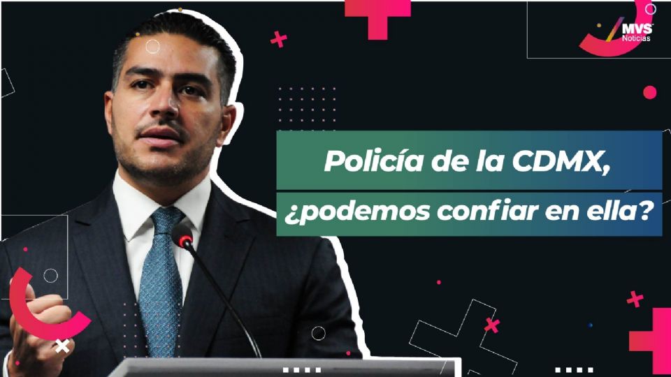 ¿Cómo es la confianza de la ciudadanía a la policía de la CDMX?