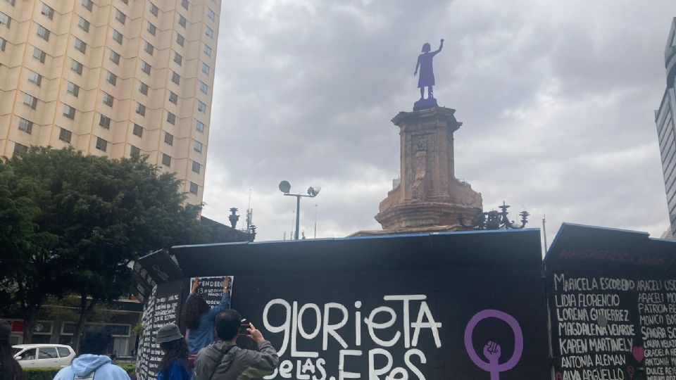 Glorieta 'Mujeres que luchan'