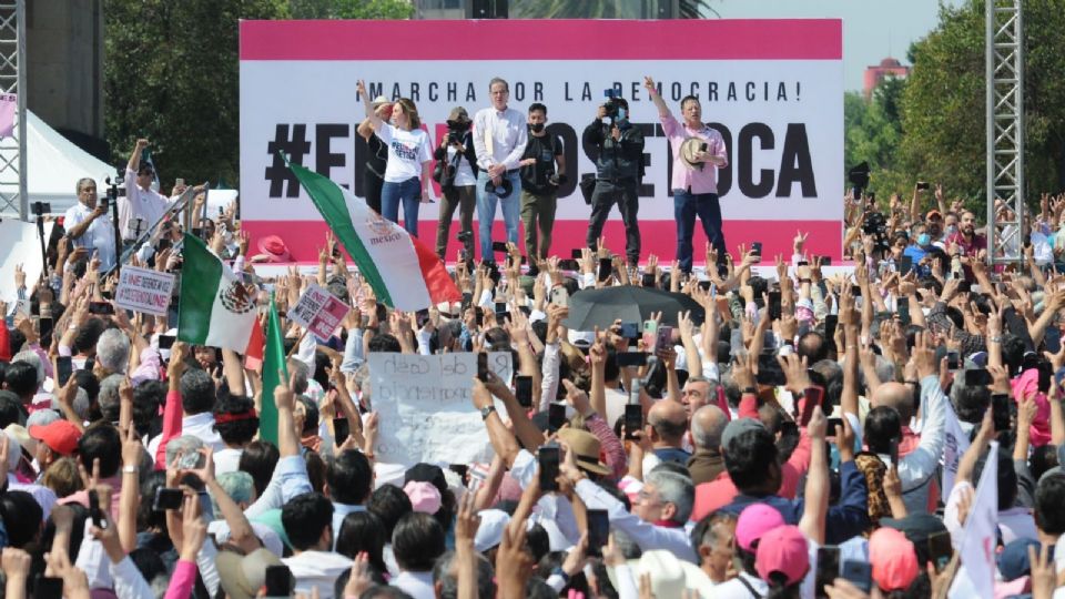 'El INE no se toca', el lema de la marcha del próximo domingo