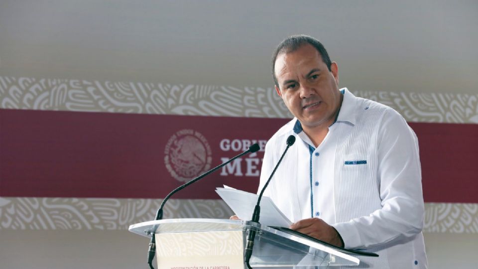 Cuauhtémoc Blanco, gobernador de Morelos.